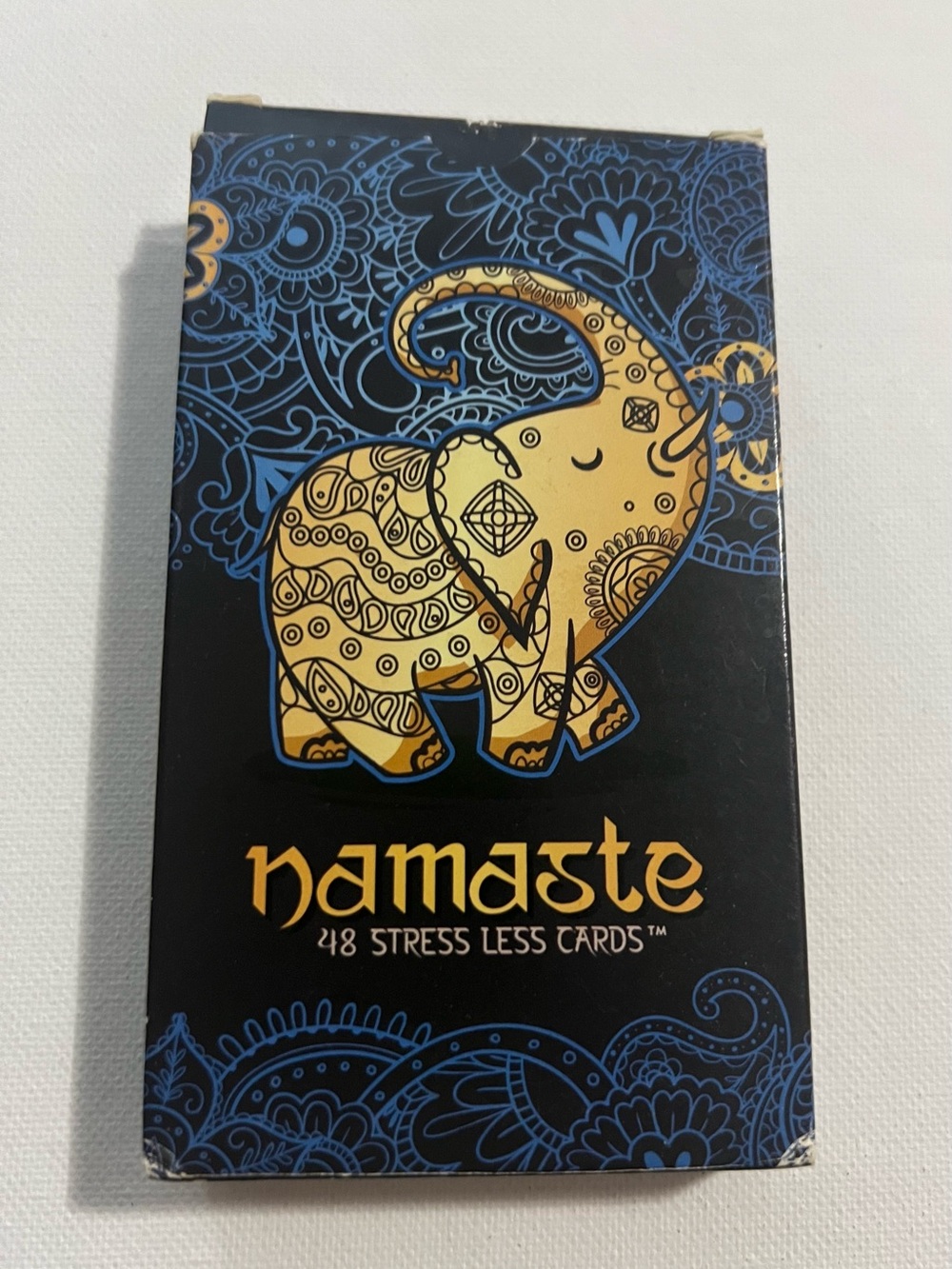 48 Stress Less Cards - Yellow & Blue Pack